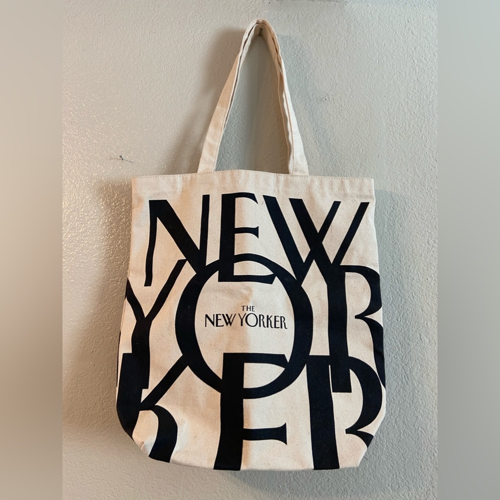 The New Yorker Canvas Tote